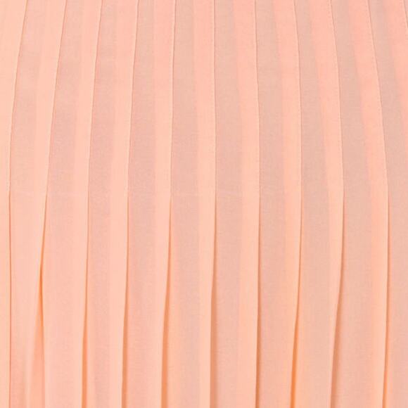 Blaque Label for Lulus Pretty Parfait Peach Long Pleated Maxi Skirt NWT - Picture 11 of 11